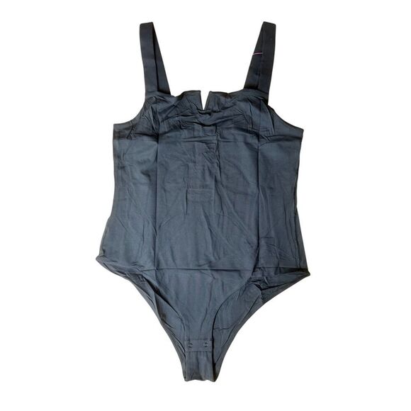 Avidlove Tops - NWT Avidlove Women’s Black Square-Neck Sleeveless Neck Bodysuit Soft Large
